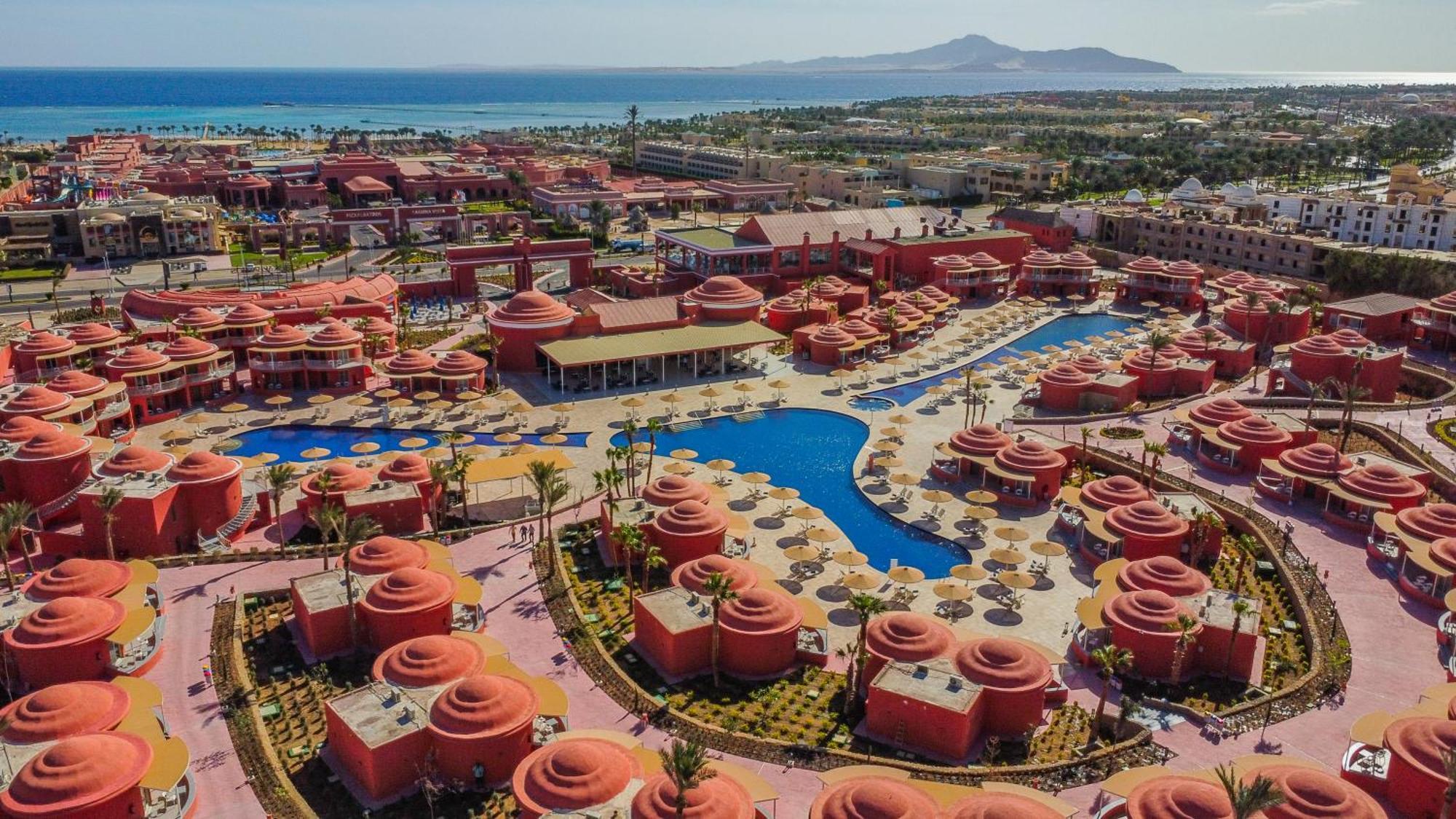 Pickalbatros Laguna Club Resort Sharm El Sheikh Eksteriør billede Aerial view of the resort